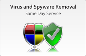 Virus and Spyware Removal - Same Day Service
